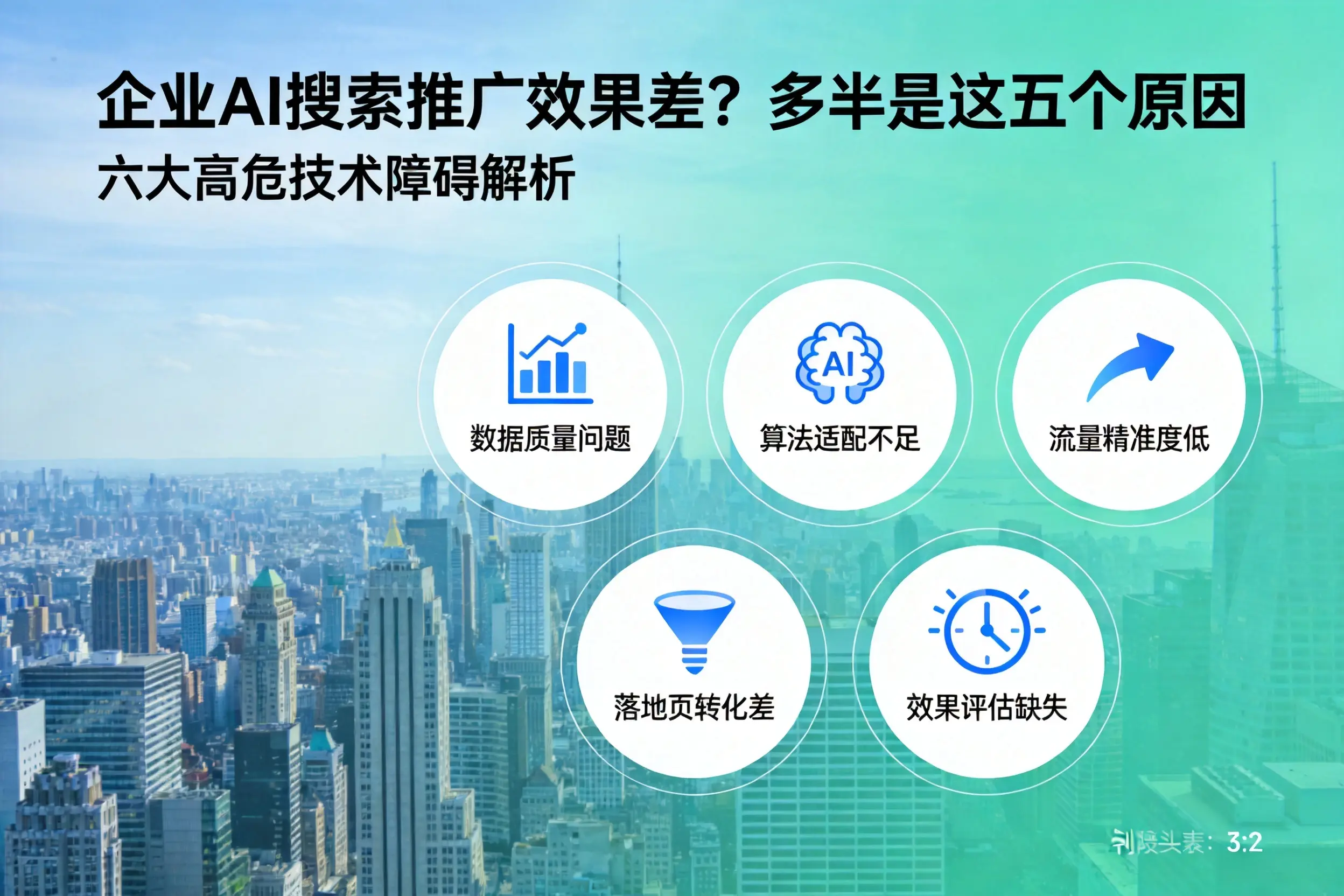 长白企业AI搜索推广效果差？多半是这五个原因