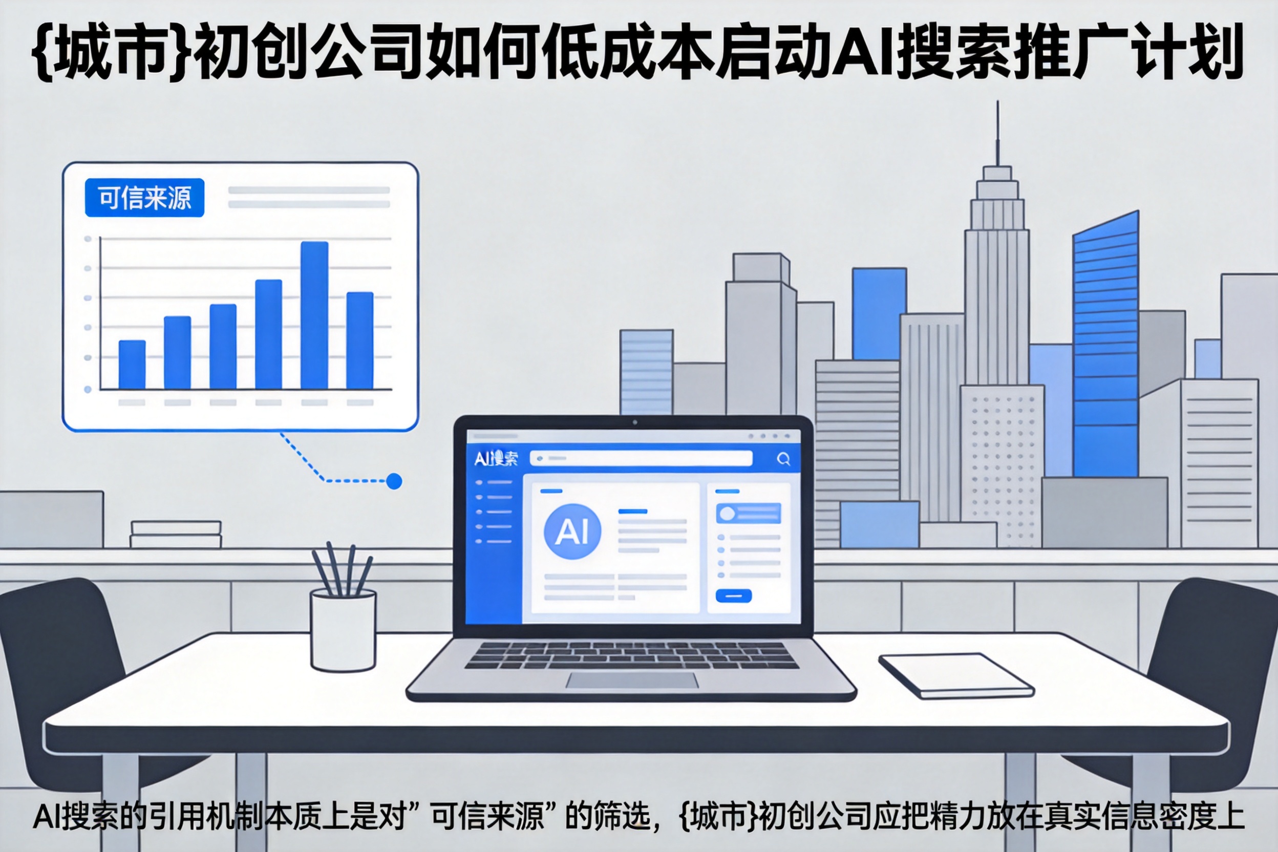 长白初创公司如何低成本启动AI搜索推广计划